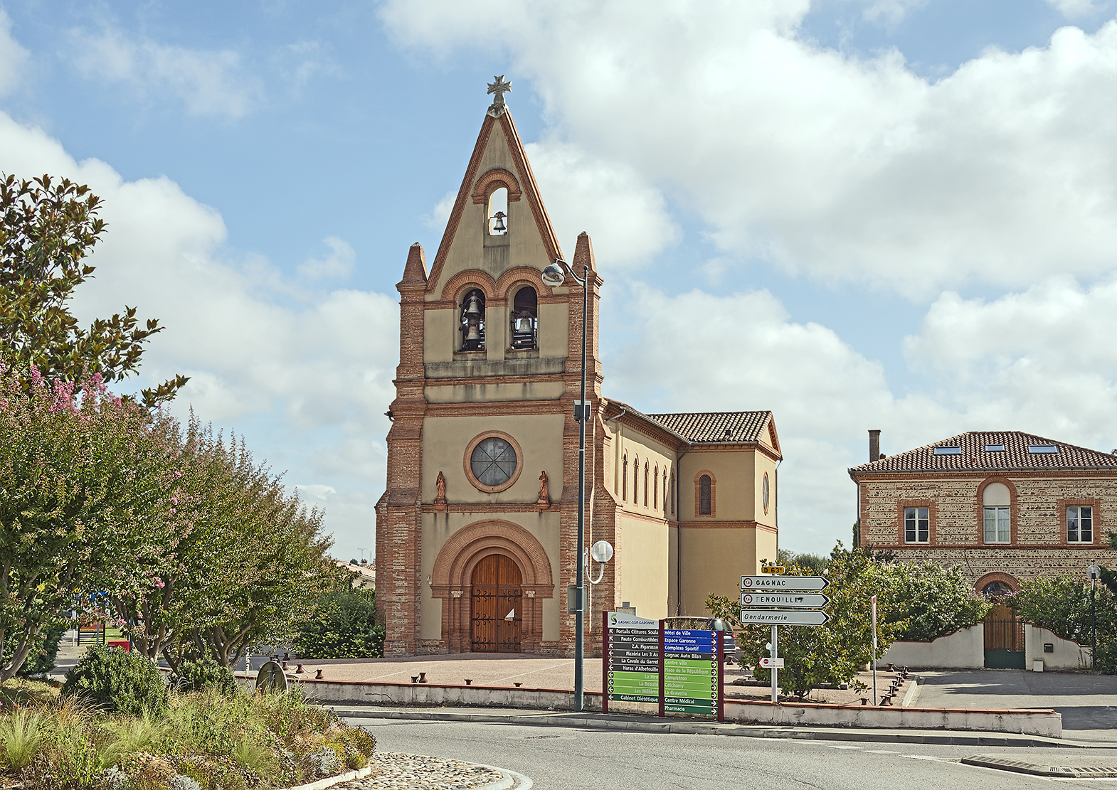 Gagnac-sur-Garonne L'église